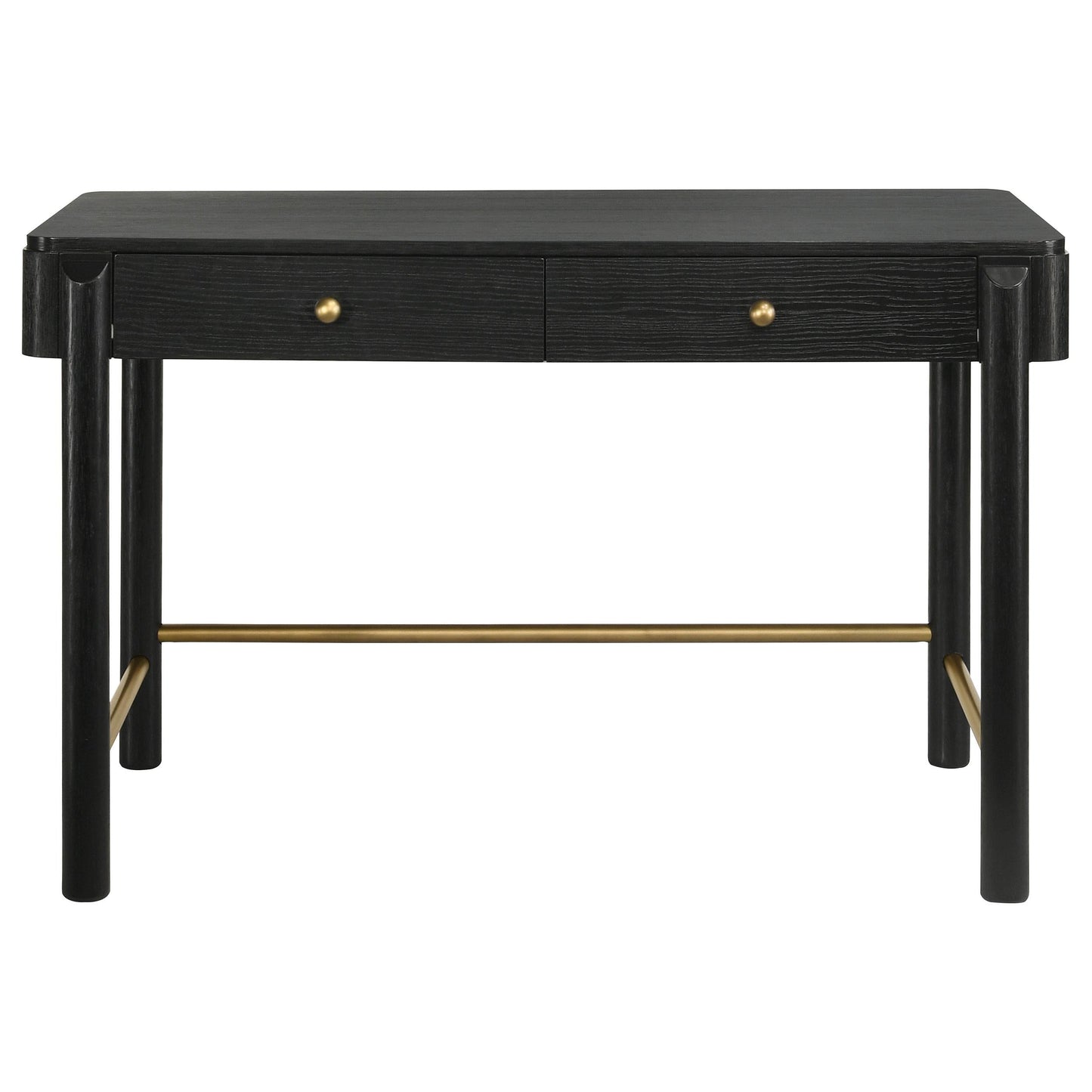 Arini VANITY TABLE &amp; MIRROR in Black - Coaster Furniture