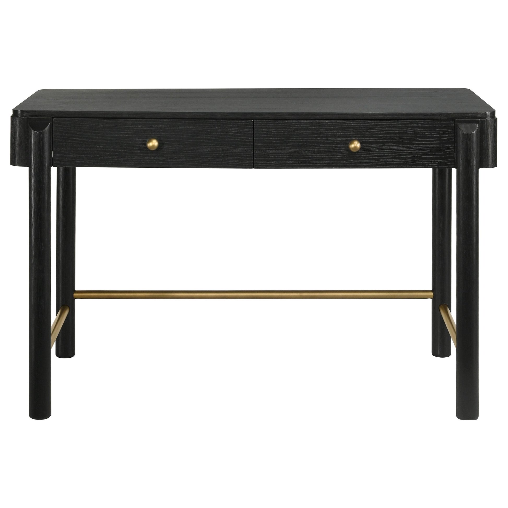 Arini VANITY TABLE &amp; MIRROR in Black - Coaster Furniture