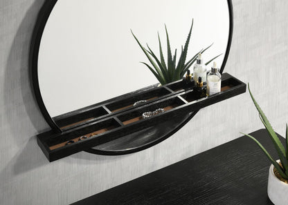 Arini VANITY TABLE &amp; MIRROR in Black - Coaster Furniture