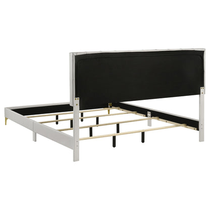 Kendall Eastern King Bed 4-Piece Set - White
