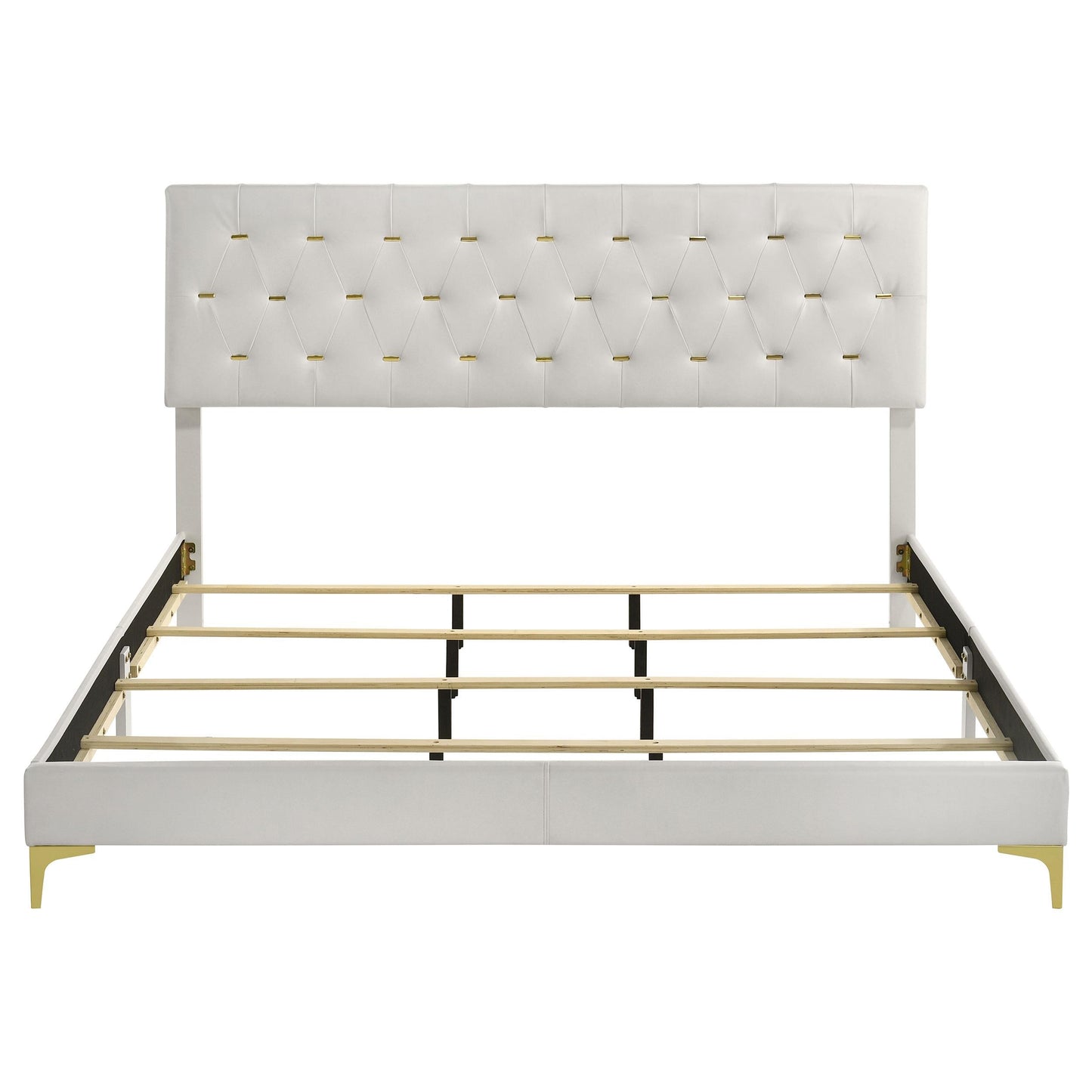 Kendall E King Bed - White