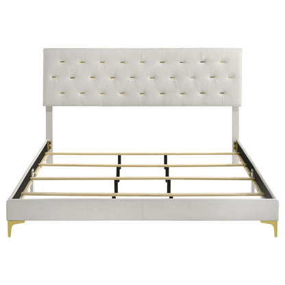 Kendall E King Bed - White