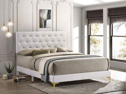 Kendall Queen Bed - White