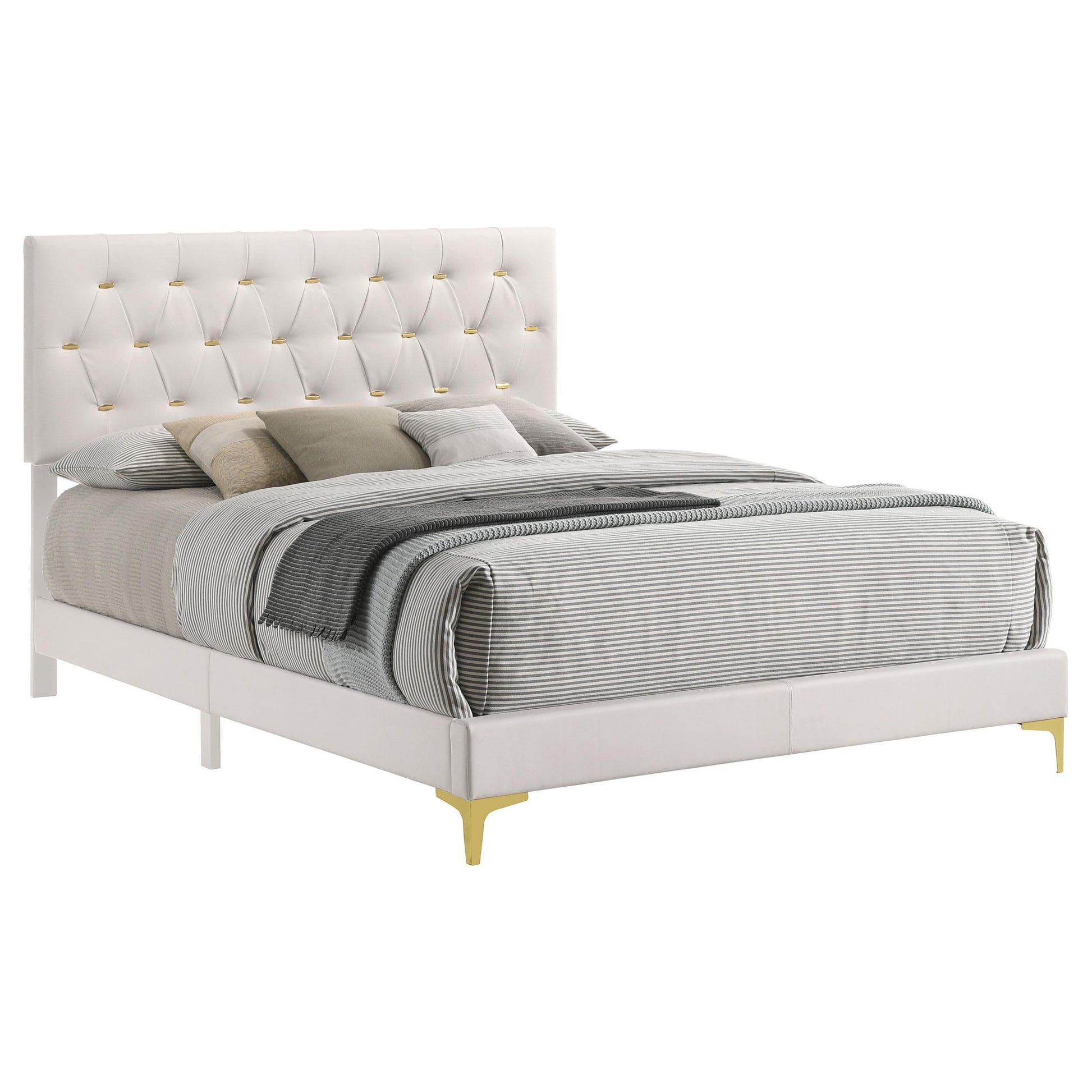 Kendall Queen Bed - White