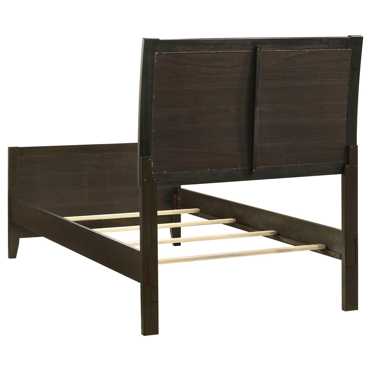 Wilkes Bed 4-Piece Set in Dark Cocoa