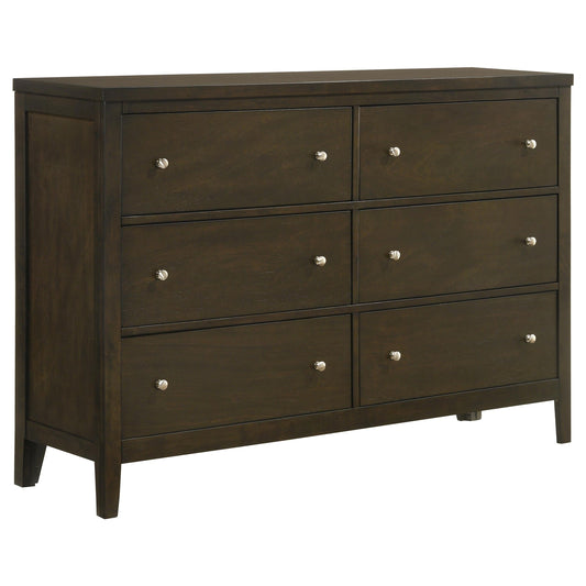 Wilkes Dresser in Dark Cocoa - Coaster Furniture