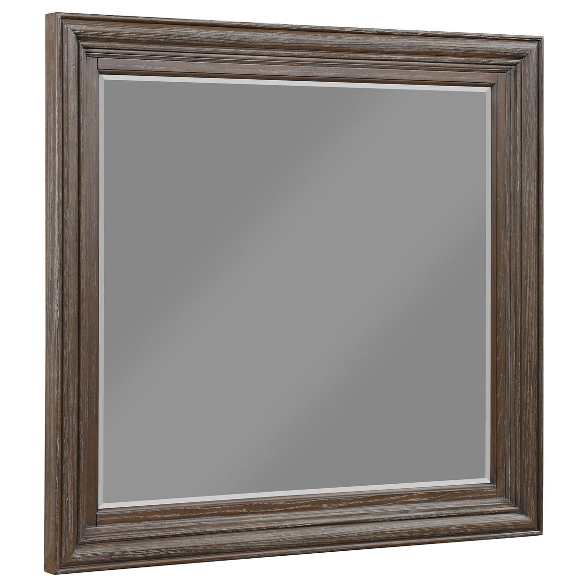 Emmett Dresser Mirror in Walnut - Coaster Furniture