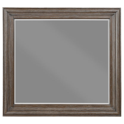 Emmett Dresser Mirror in Walnut - Coaster Furniture
