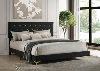 Kendall E King Bed - Black