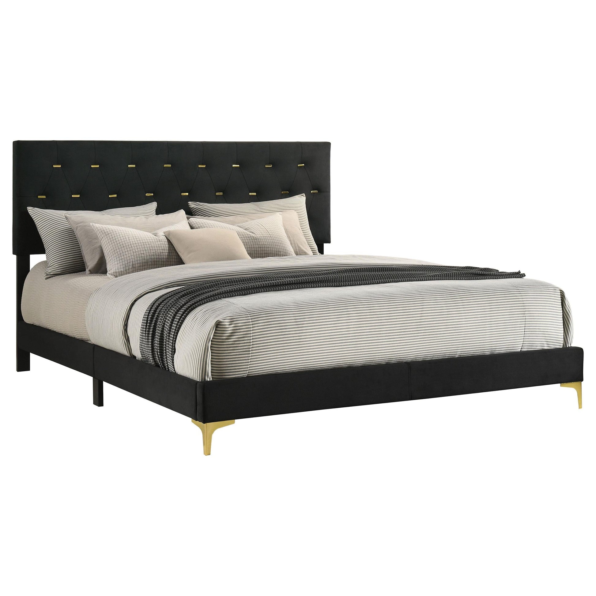 Kendall E King Bed - Black