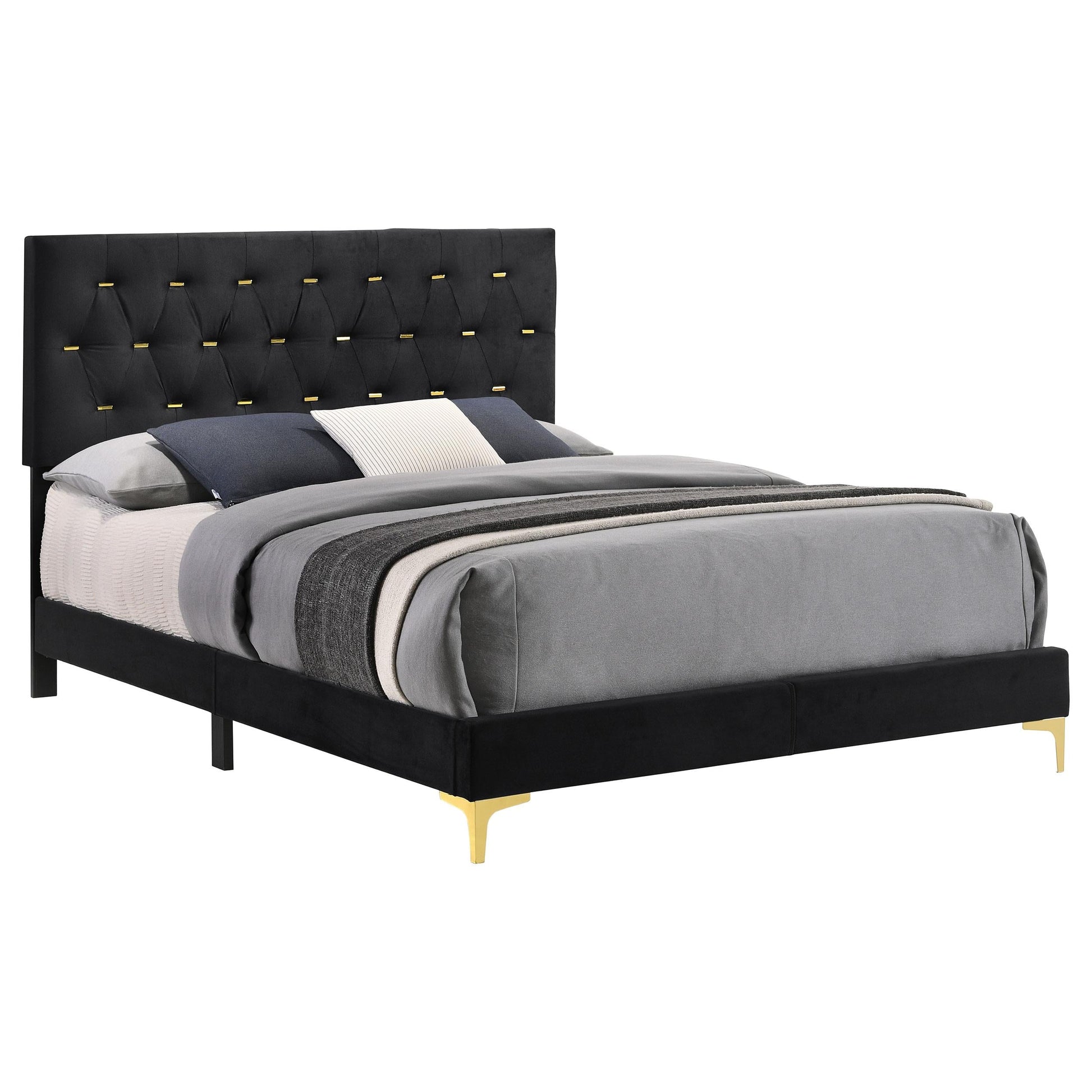 Kendall Queen Bed - Black
