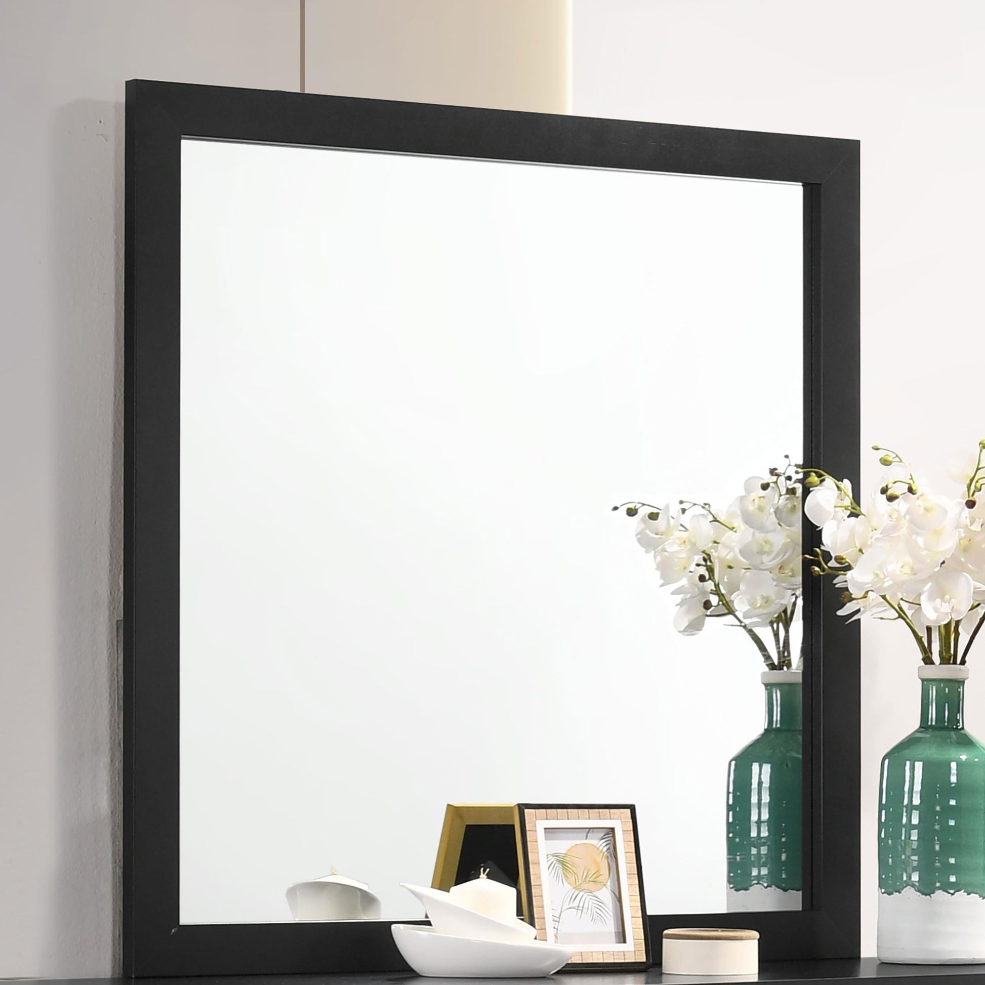 Kendall Dresser Mirror - Black