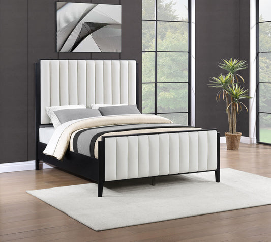Brookmead Queen Bed in Black - Coaster Furniture