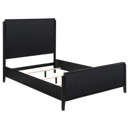 Brookmead Queen Bed in Black - Coaster Furniture