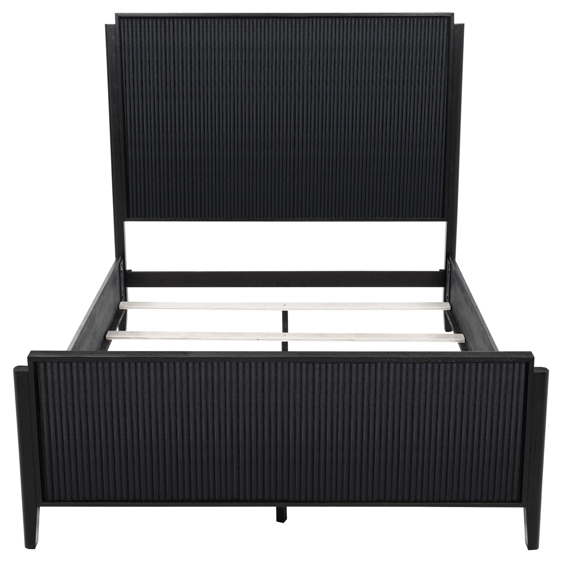Brookmead Queen Bed in Black - Coaster Furniture