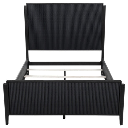 Brookmead Queen Bed in Black - Coaster Furniture