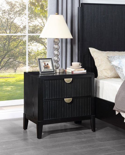Brookmead Nightstand in Black - Coaster Furniture