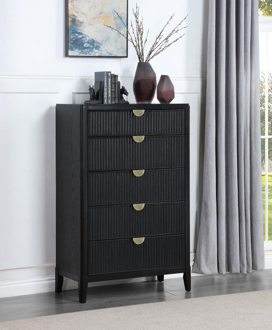 Brookmead Chest in Black - Coaster Furniture
