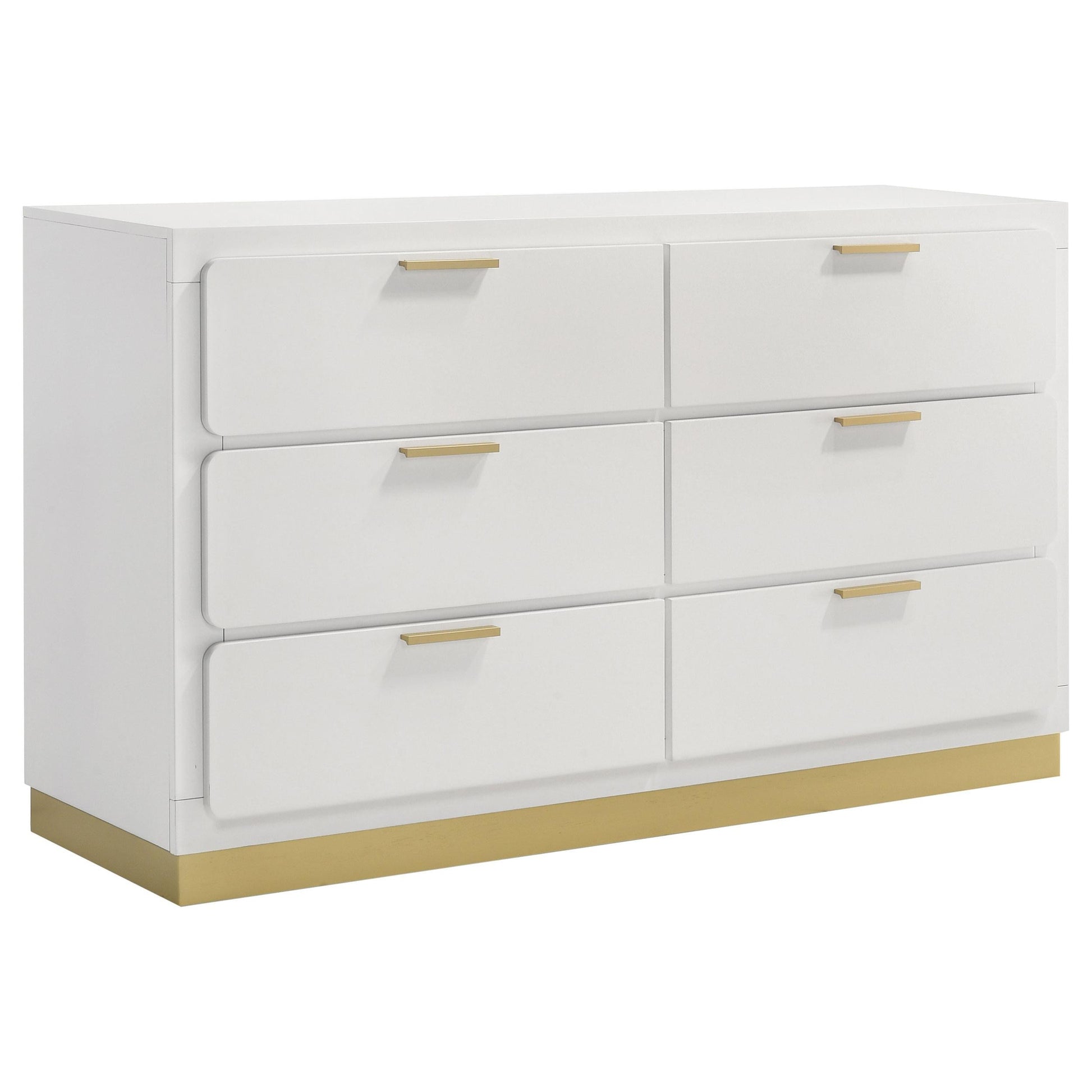 Caraway Bed 4-Piece Set in White