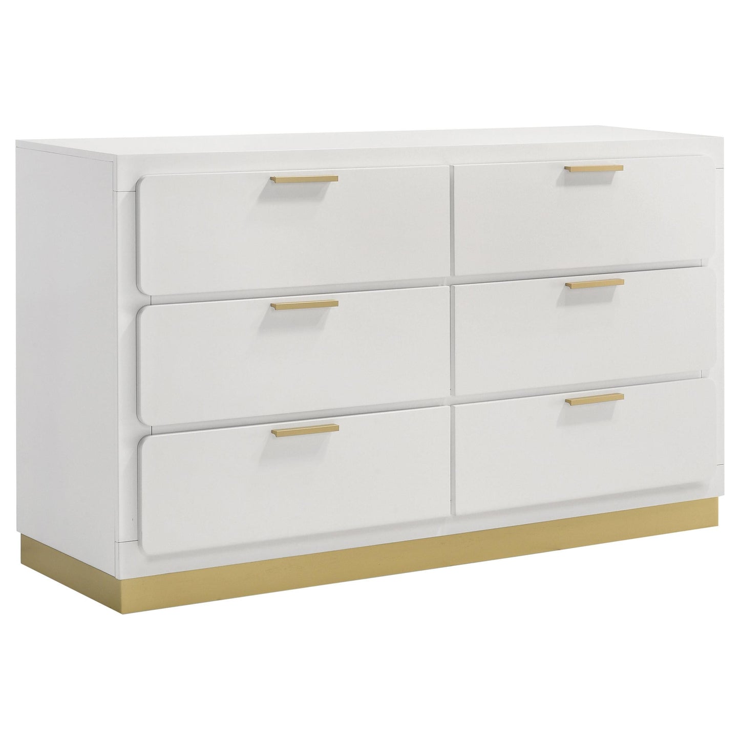 Caraway Bed 4-Piece Set in White