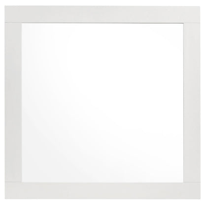 Caraway Dresser Mirror - White