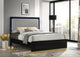Caraway E King Bed - Black