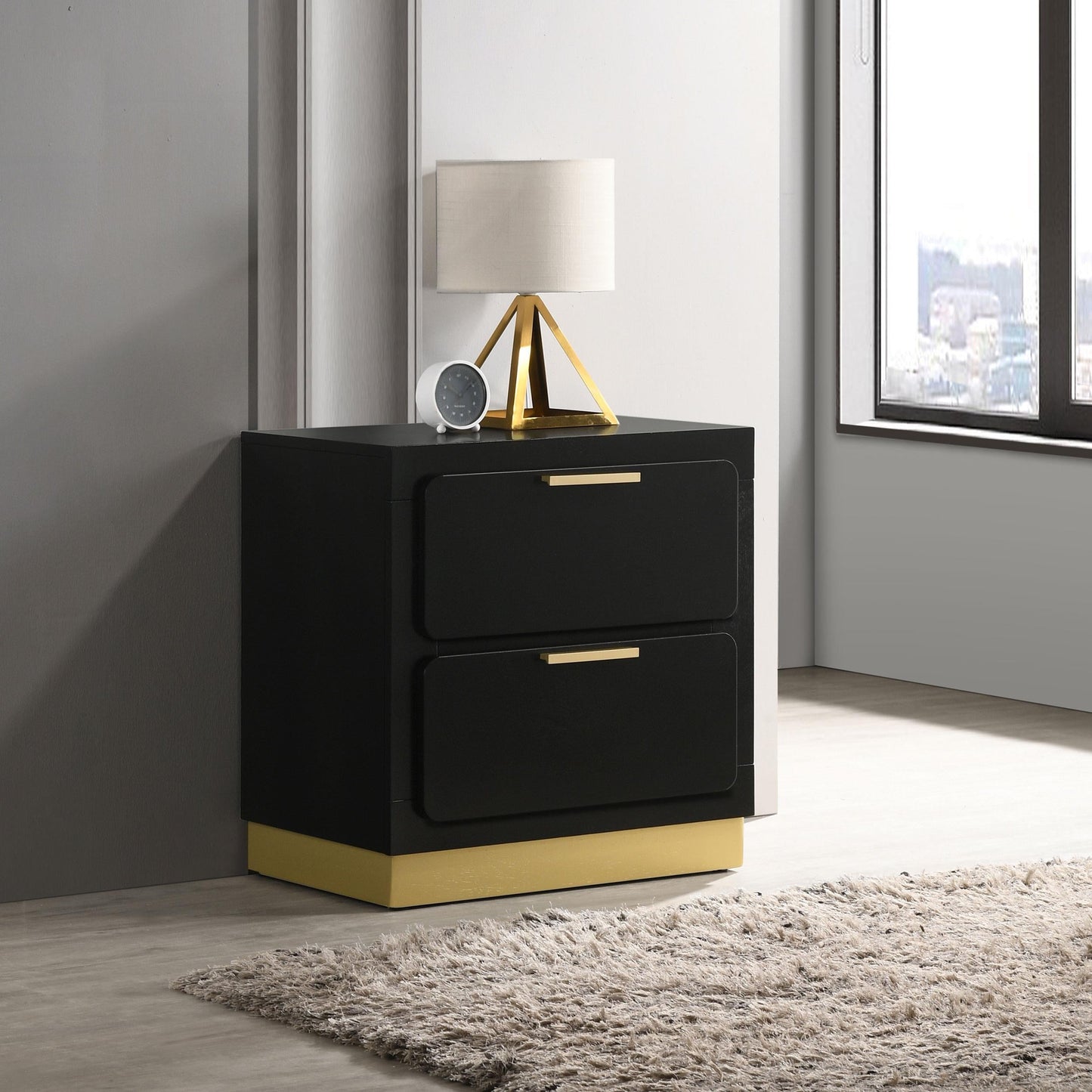 Caraway Nightstand - Black