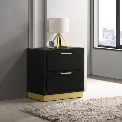 Caraway Nightstand - Black
