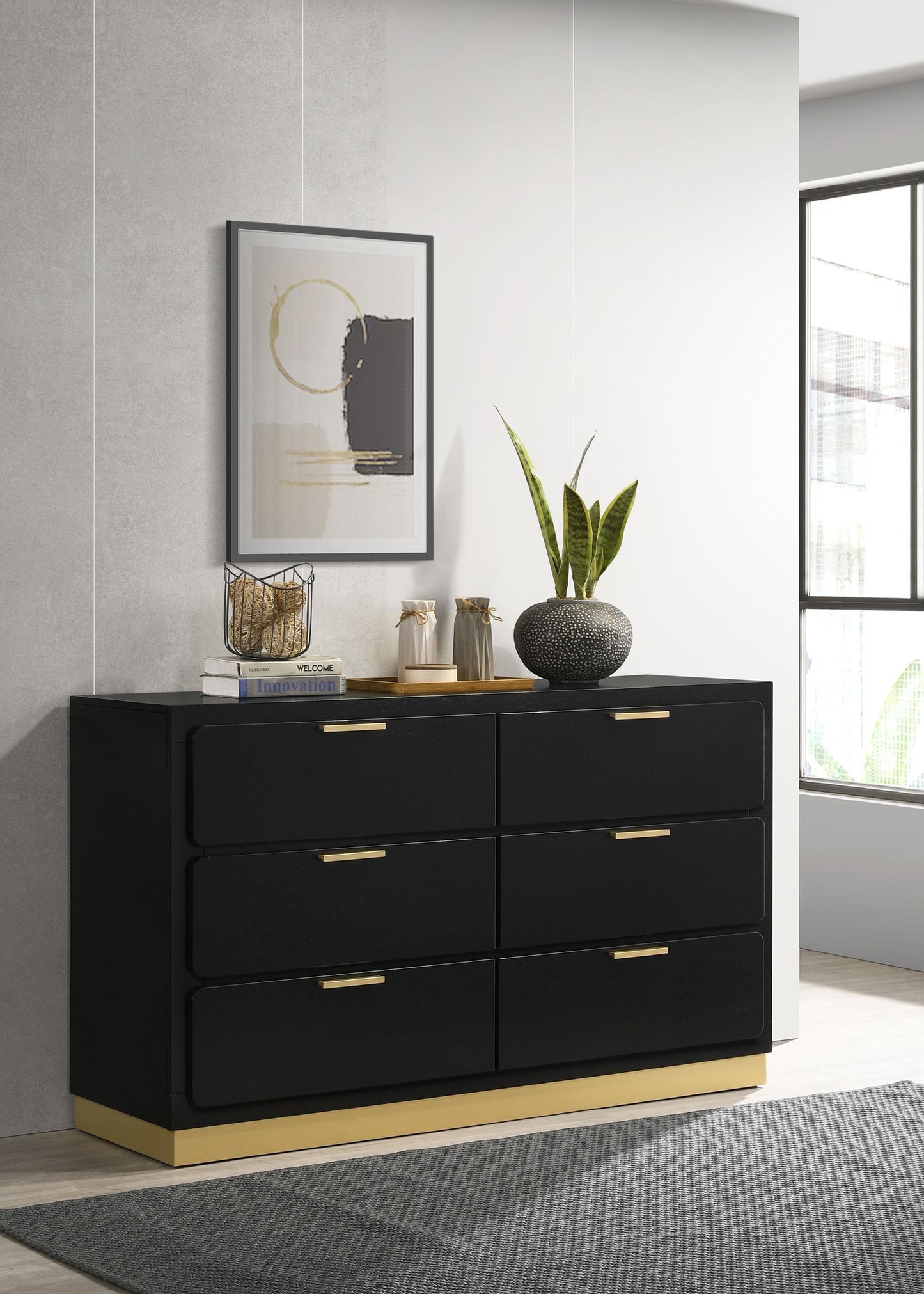 Caraway Dresser - Black