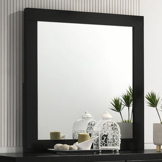 Caraway Dresser Mirror - Black