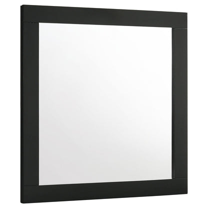 Caraway Dresser Mirror - Black