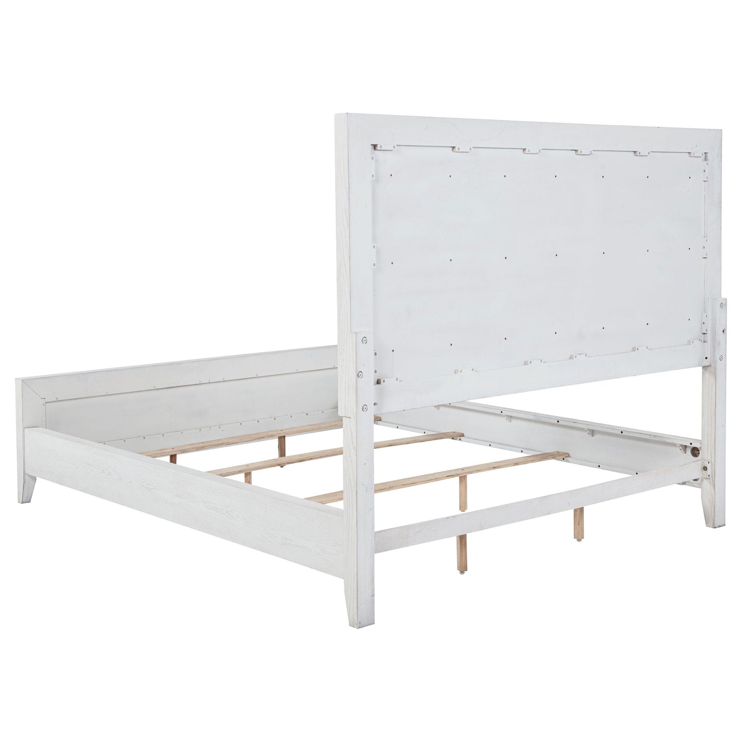 Marielle Bed in Distressed White
