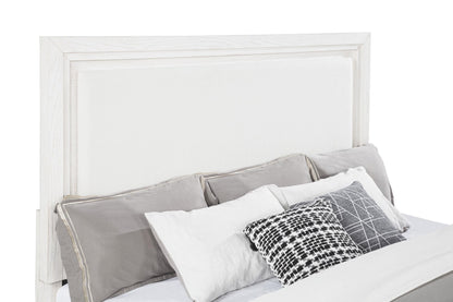 Marielle Bed in Distressed White