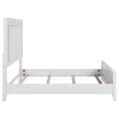 Marielle Bed in Distressed White
