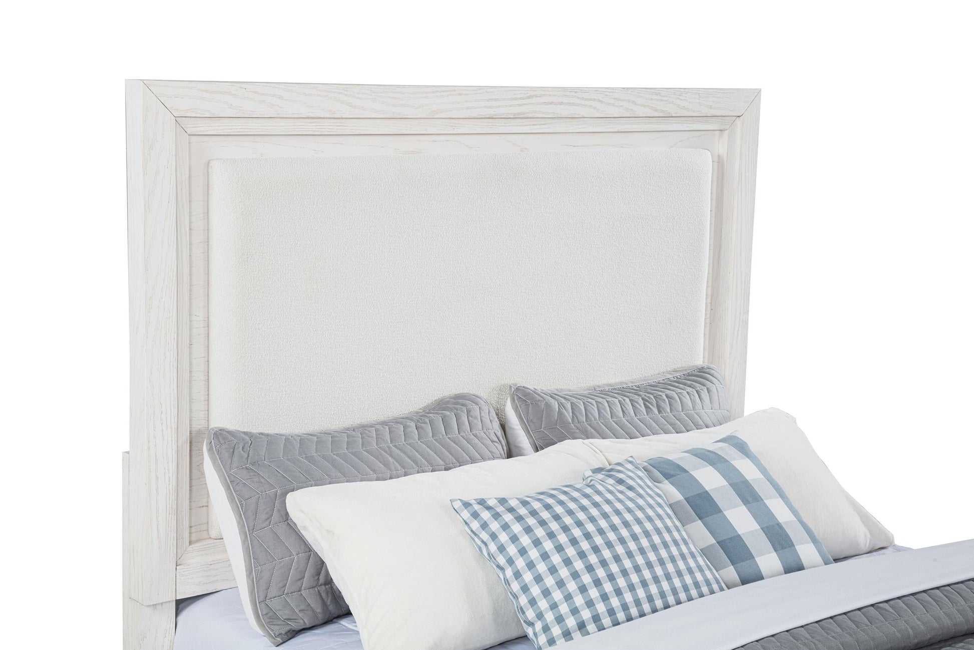 Marielle Bed in Distressed White