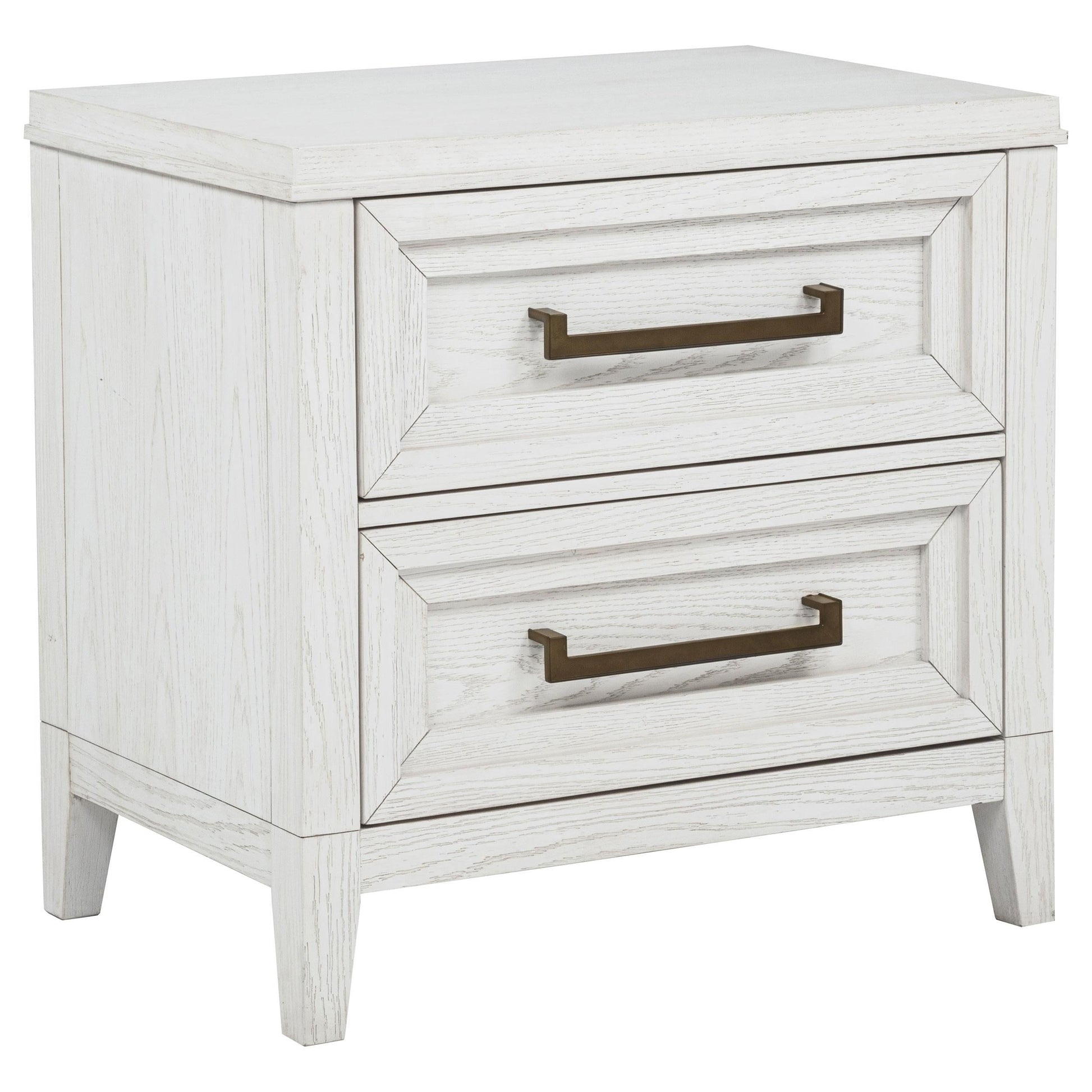 Marielle Nightstand in Distressed White - Coaster Furniture
