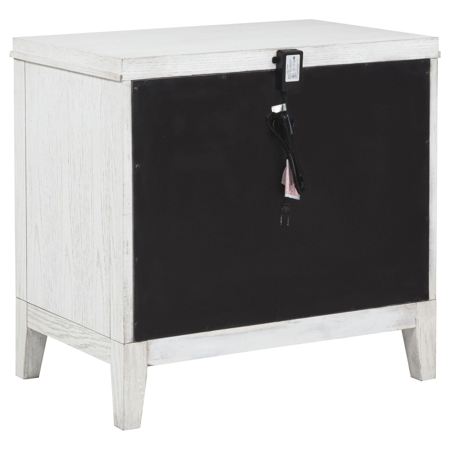 Marielle Nightstand in Distressed White - Coaster Furniture