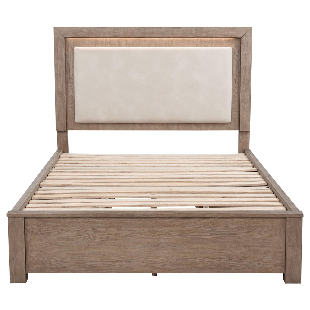 Kenora Queen Bed in Barley Brown - Coaster Furniture