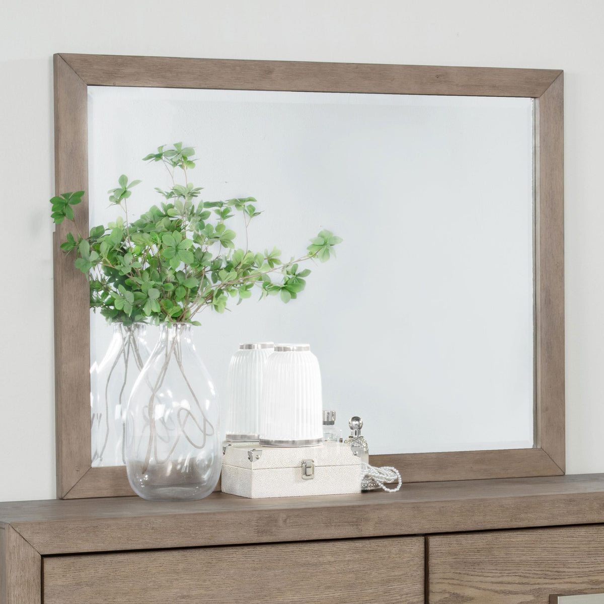 Kenora Dresser Mirror in Barley Brown - Coaster Furniture