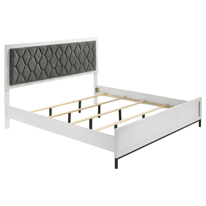 Sonora Bed 5-Piece Set in White