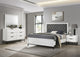 Sonora Bed 4-Piece Set in White