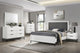 Sonora Bed 5-Piece Set in White