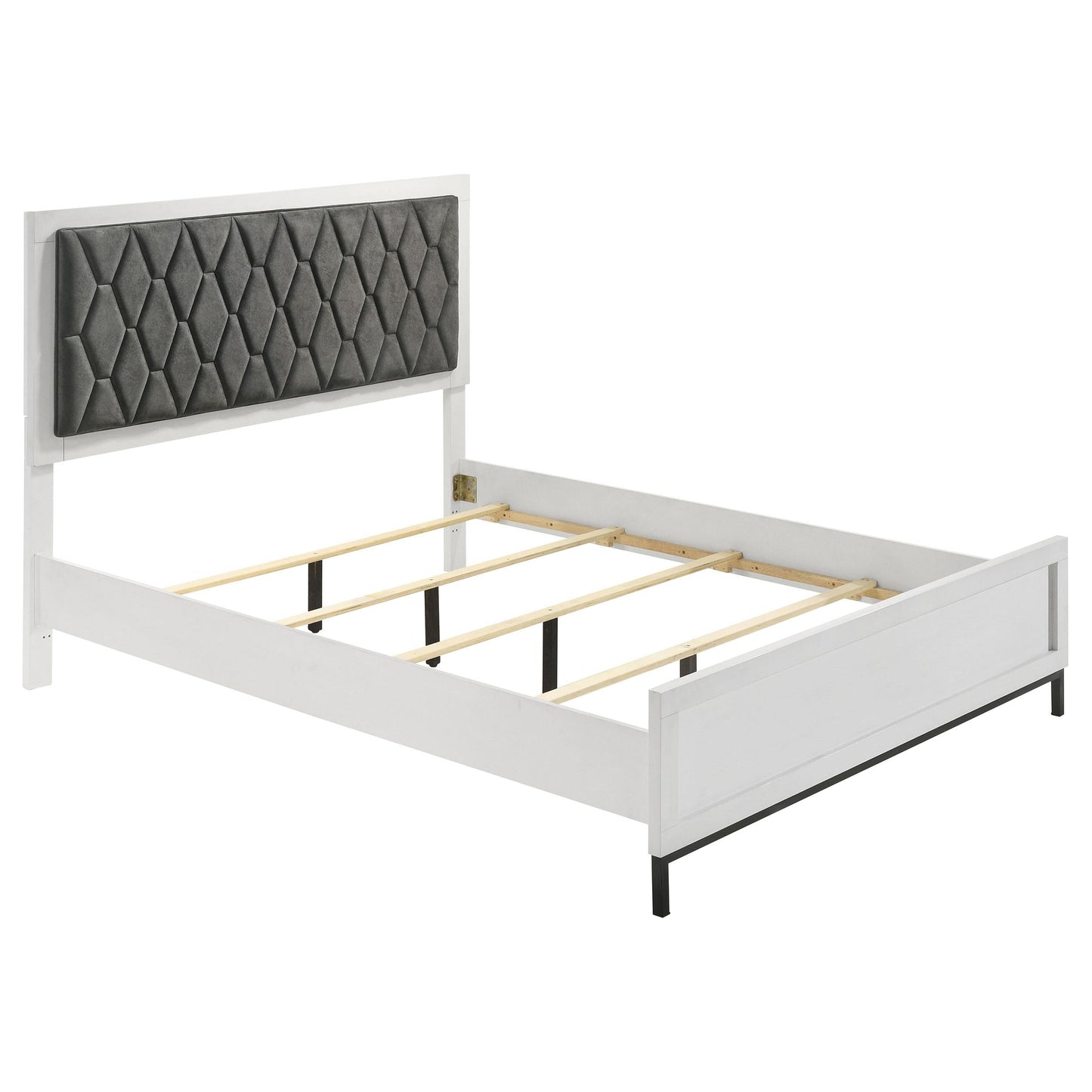 Sonora Bed 5-Piece Set in White