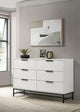 Sonora Dresser in White - Coaster Furniture