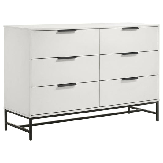 Sonora Dresser in White - Coaster Furniture