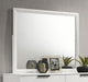 Sonora Dresser Mirror in White - Coaster Furniture