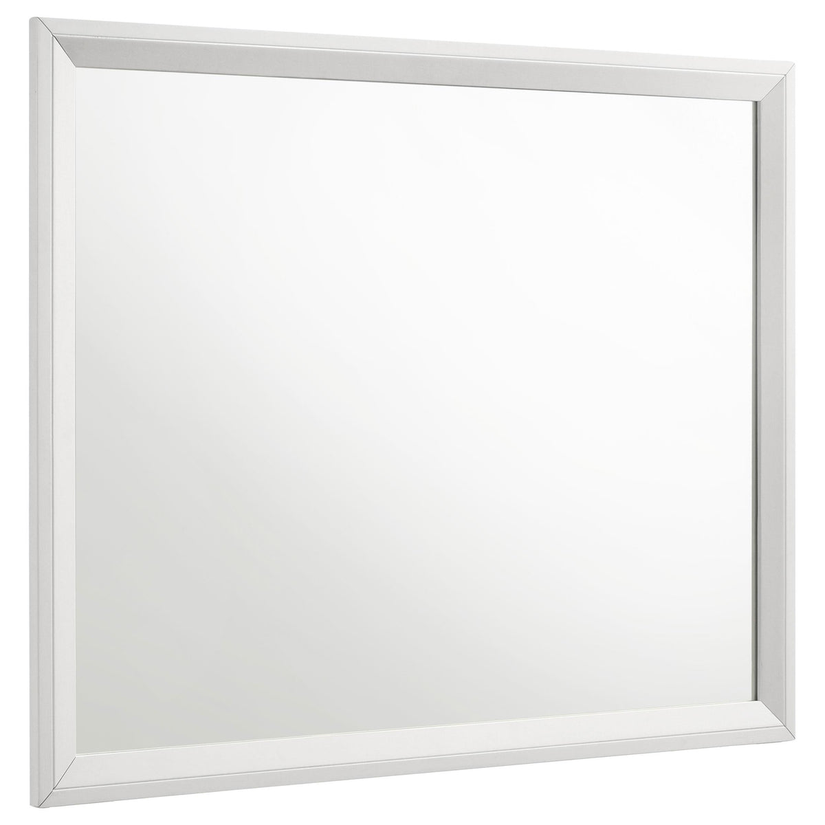 Sonora Dresser Mirror in White - Coaster Furniture