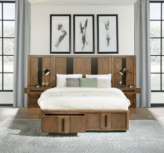 Terrace E King Bed in Ash Brown - Coaster Furniture