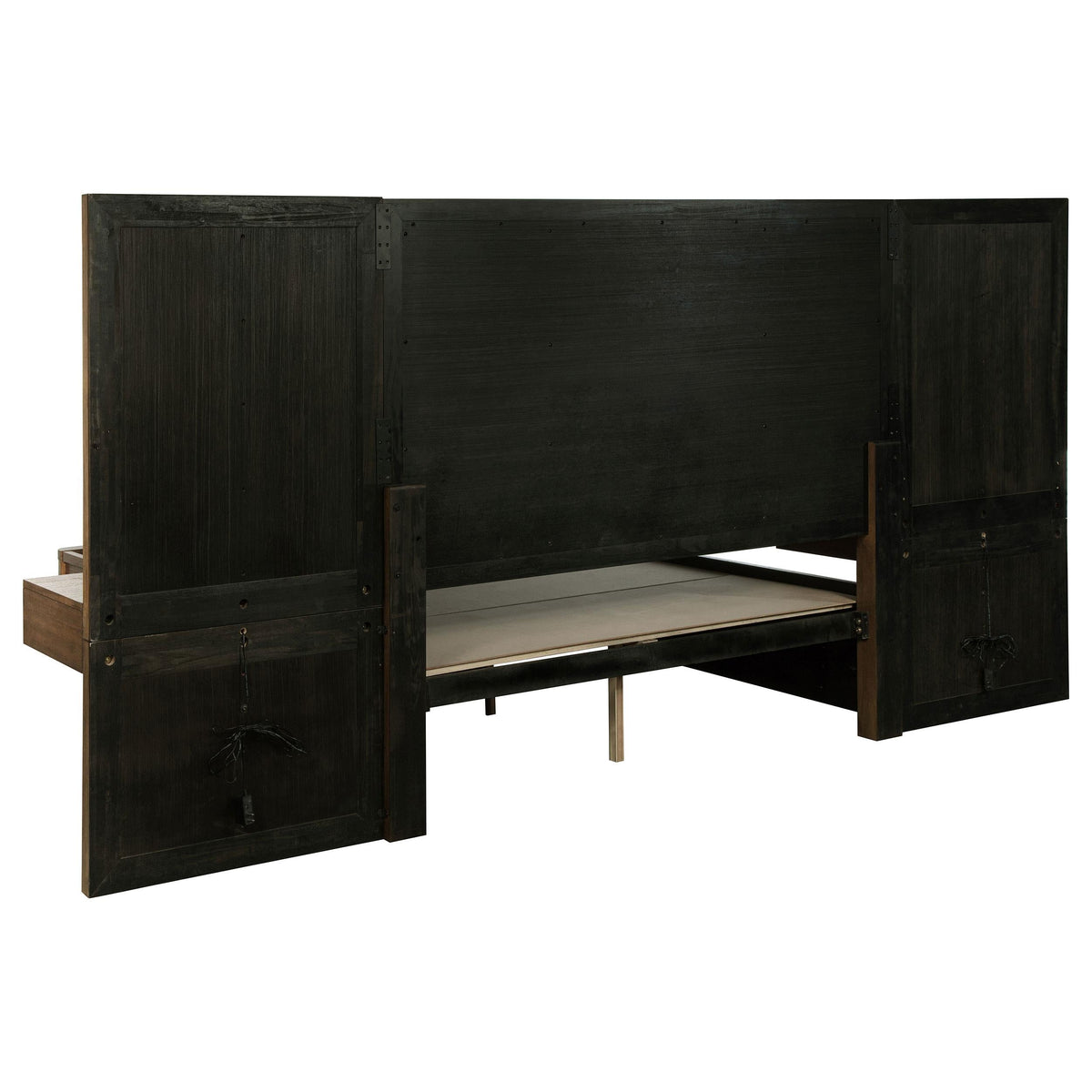 Terrace E King Bed in Ash Brown - Coaster Furniture
