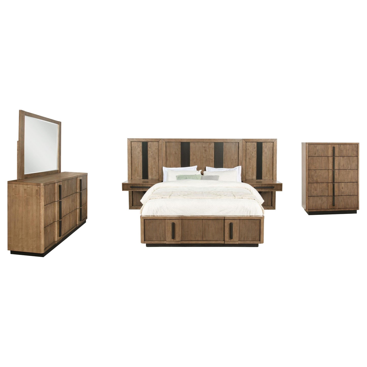 Terrace 6-Piece Set in Ash Brown